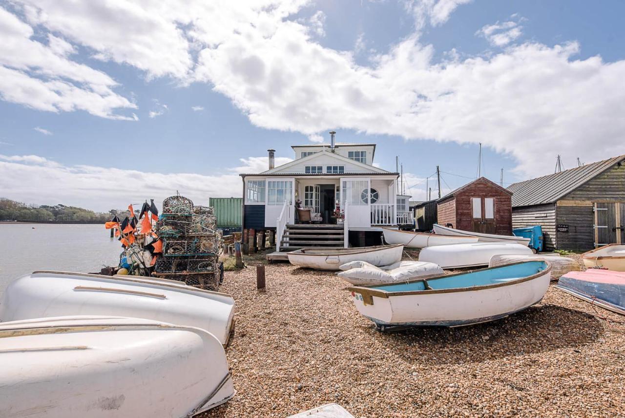 The Boathouse In Felixstowe Ferry - Stunning Waterfront Property 外观 照片
